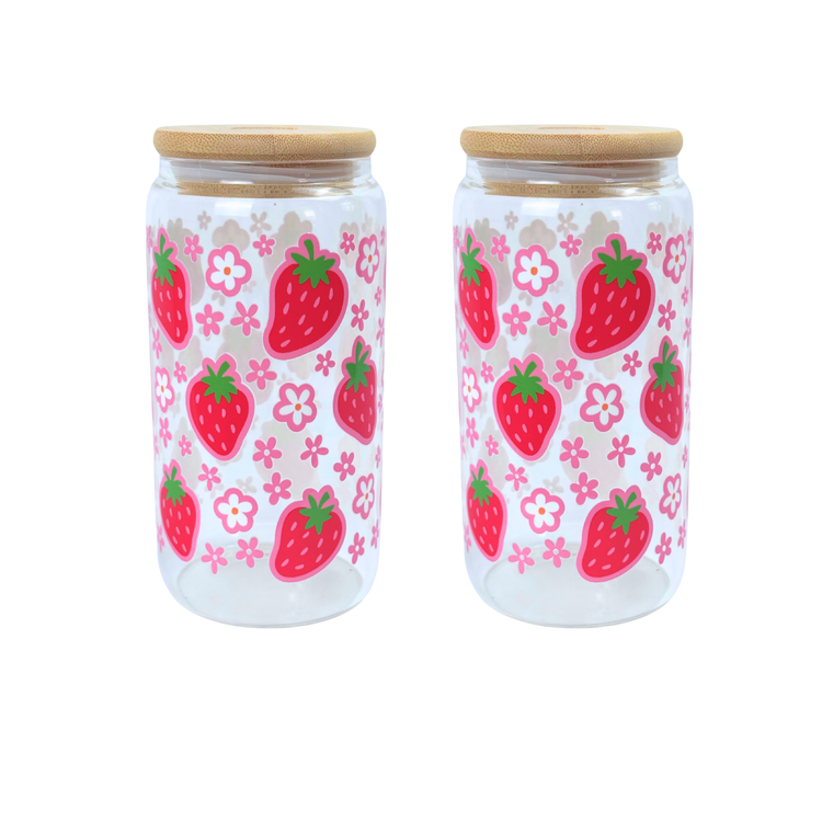 16 & 18 oz Glass Tumblers