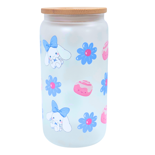 16 oz Glass Tumbler – Durable & Stylish Drinking Cup