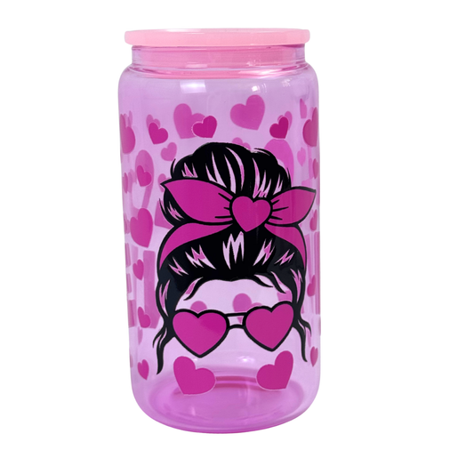 16 oz Glass Tumbler – Durable & Stylish Drinking Cup