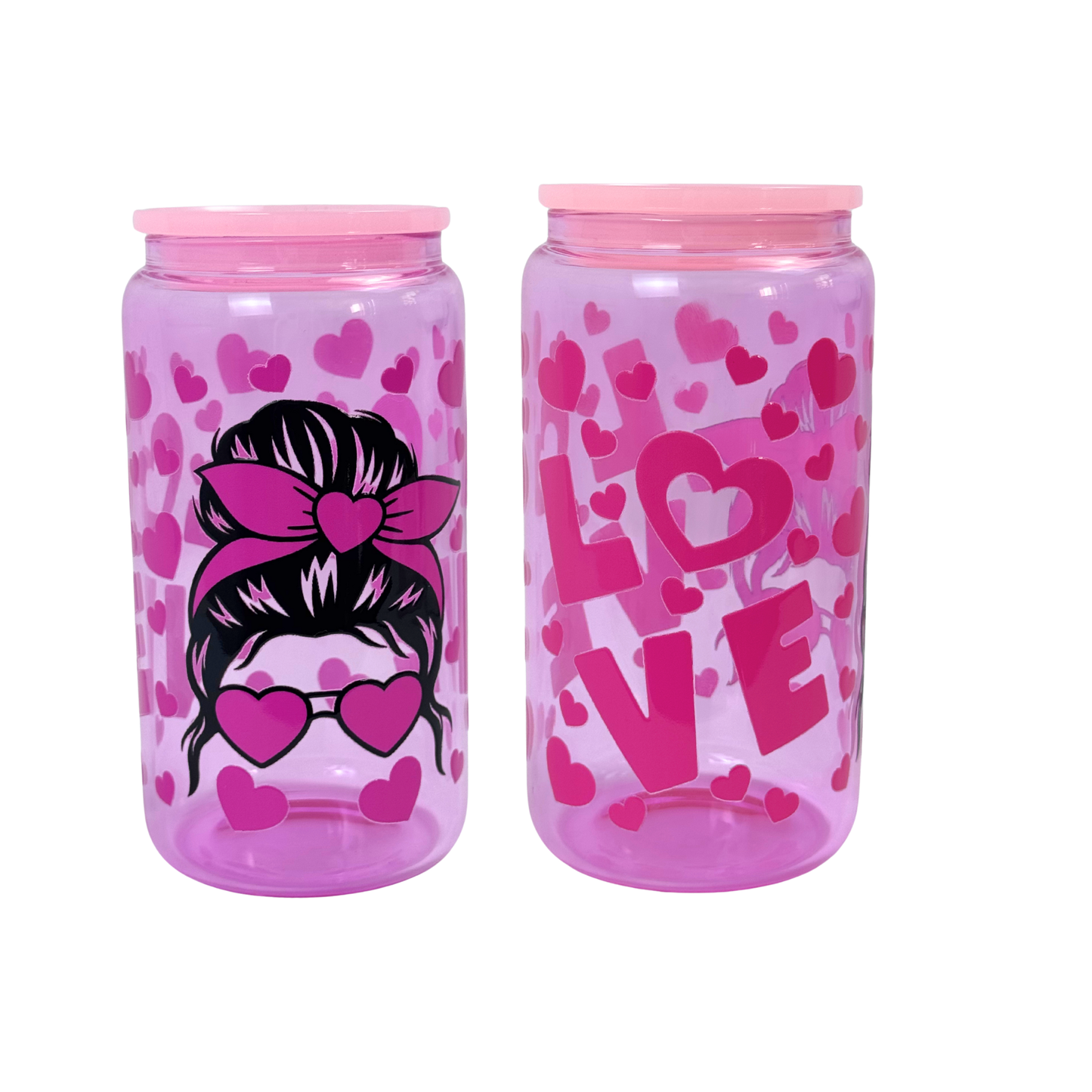 16 oz Glass Tumbler – Durable & Stylish Drinking Cup