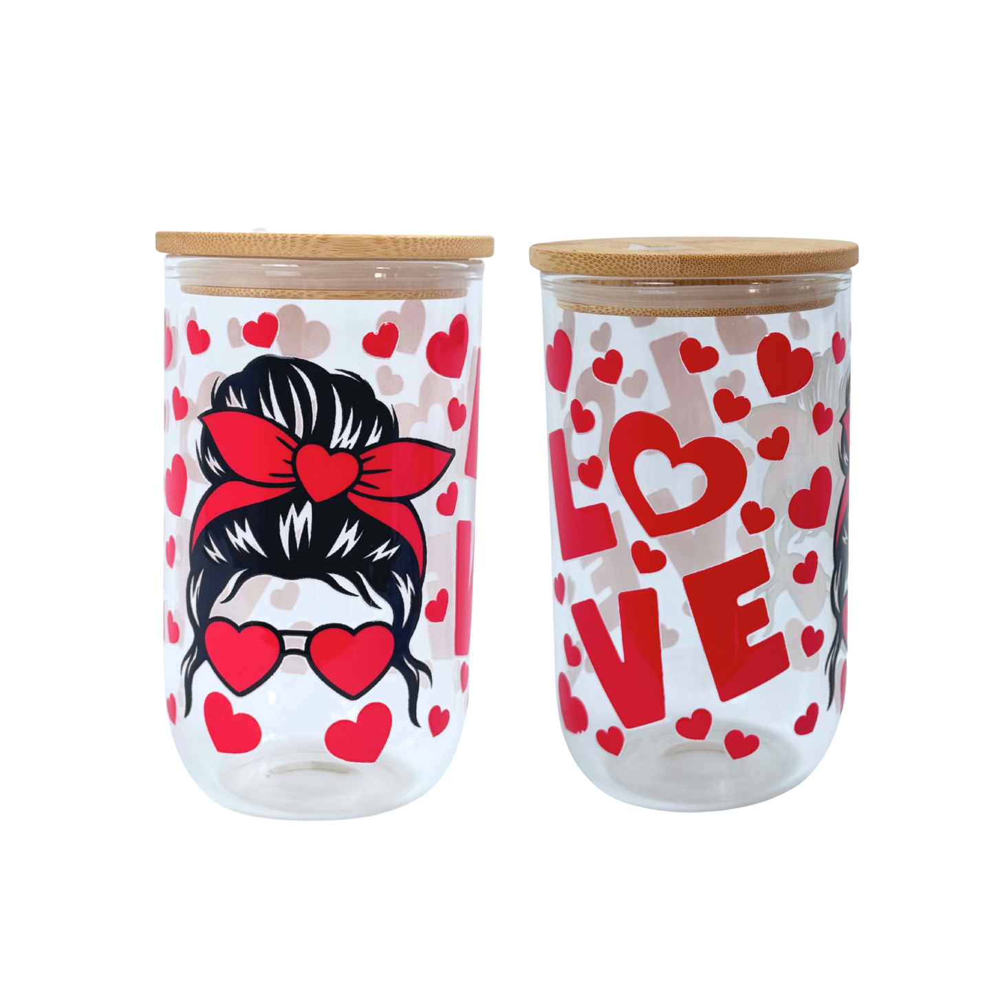 18 oz Glass Tumbler – Durable & Stylish Drinking Cup