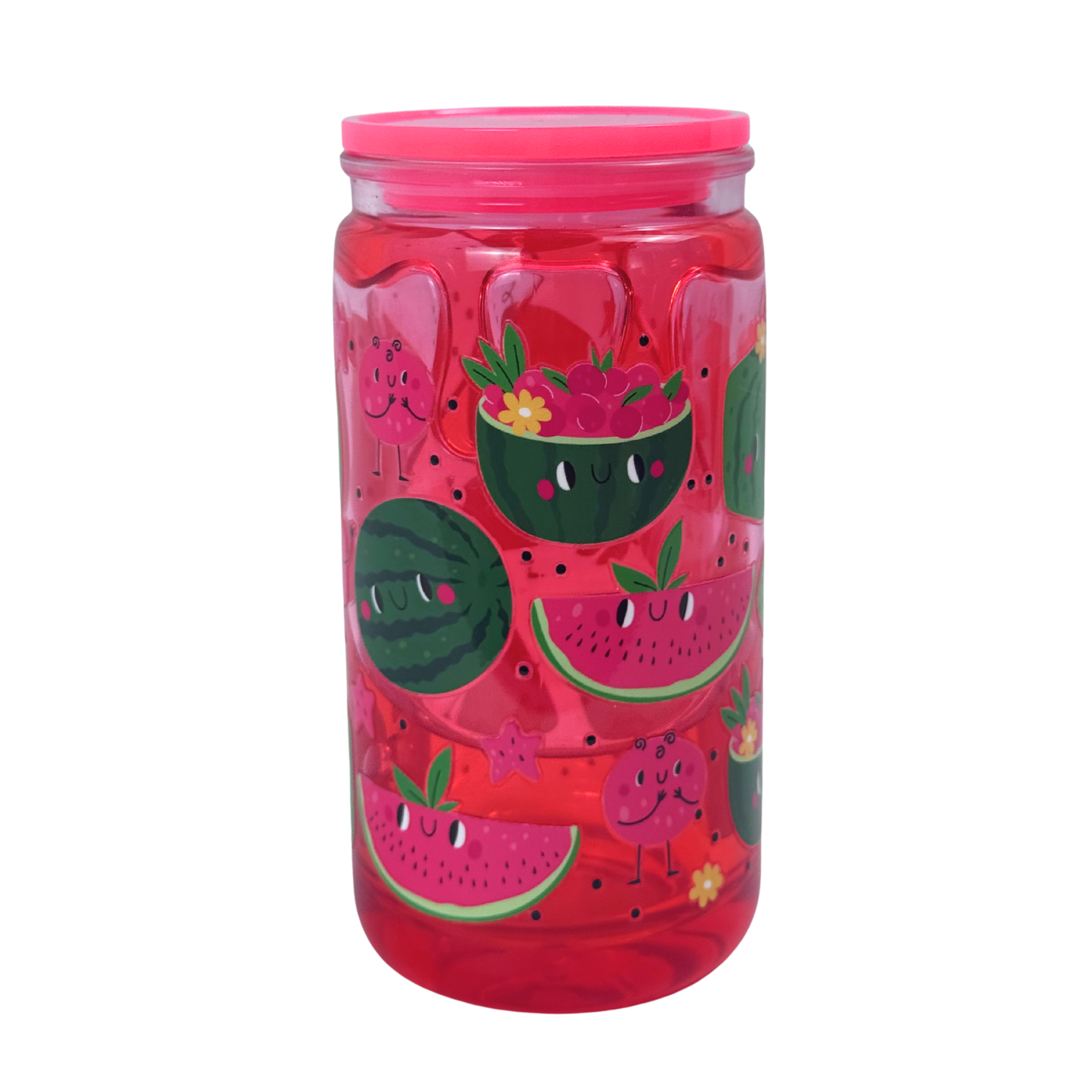 16 oz Double Wall Plastic Tumbler – Reusable & Insulated