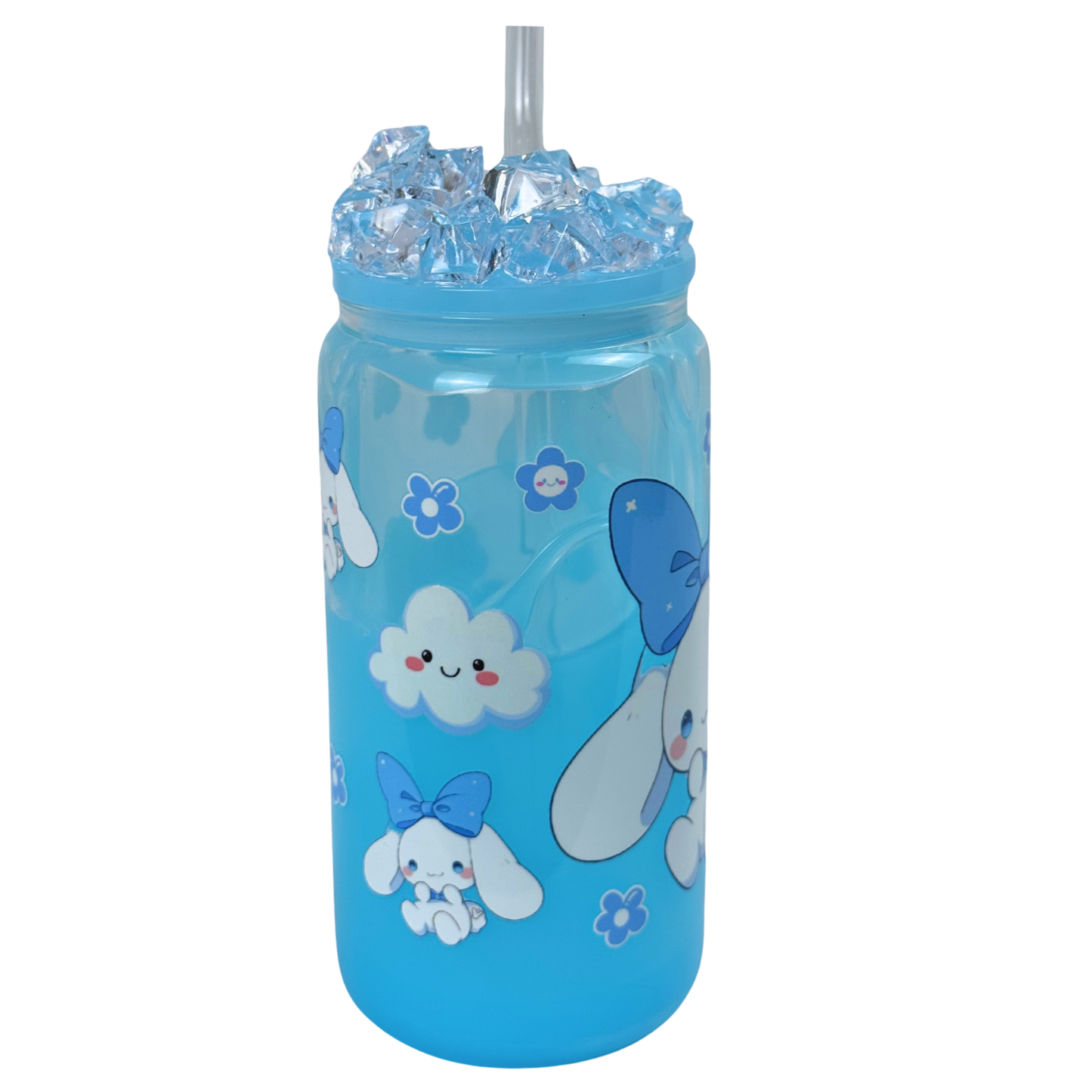 16 oz Double Wall Glass Tumbler – Insulated & Stylish Drinking Cup