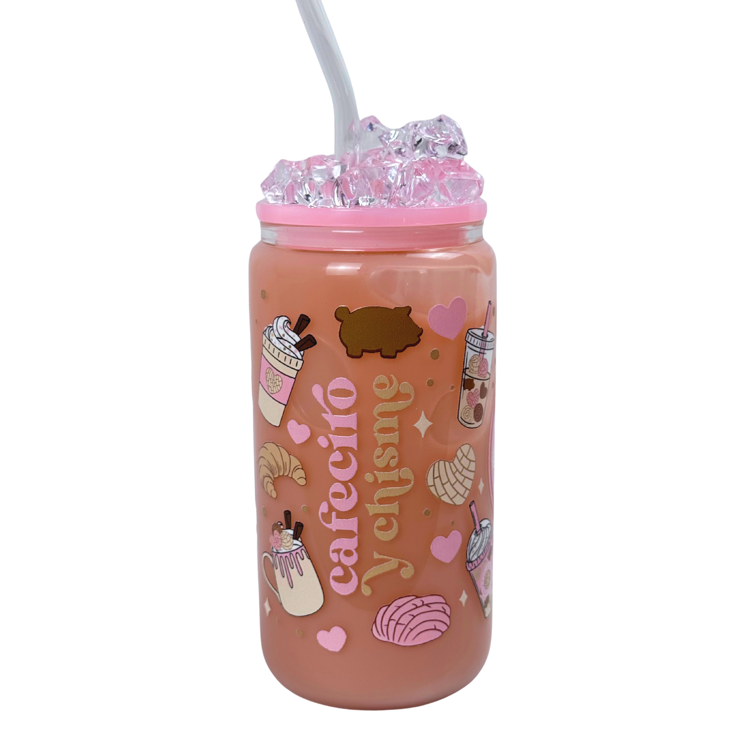 16 oz Double Wall Glass Tumbler – Insulated & Stylish Drinking Cup