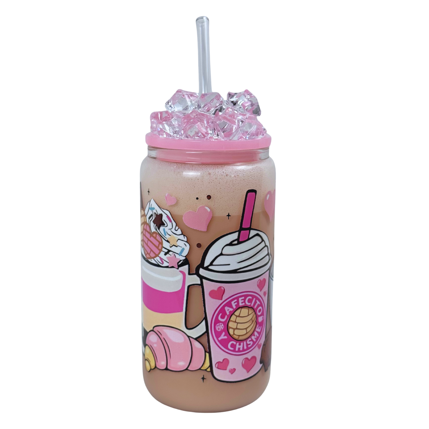 16 oz Double Wall Glass Tumbler – Insulated & Stylish Drinking Cup