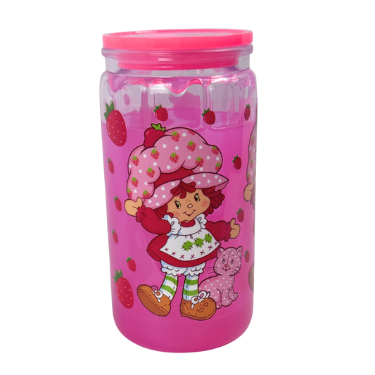 16 oz Double Wall Plastic Tumbler – Reusable & Insulated