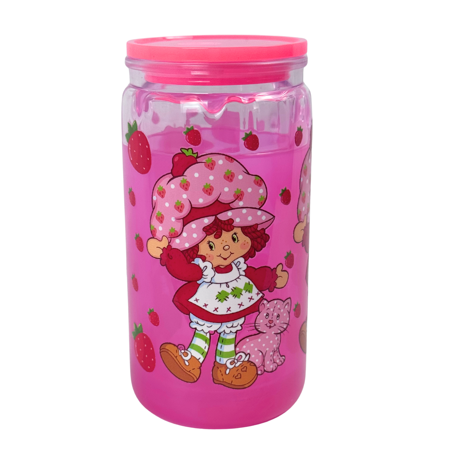 16 oz Double Wall Plastic Tumbler – Reusable & Insulated