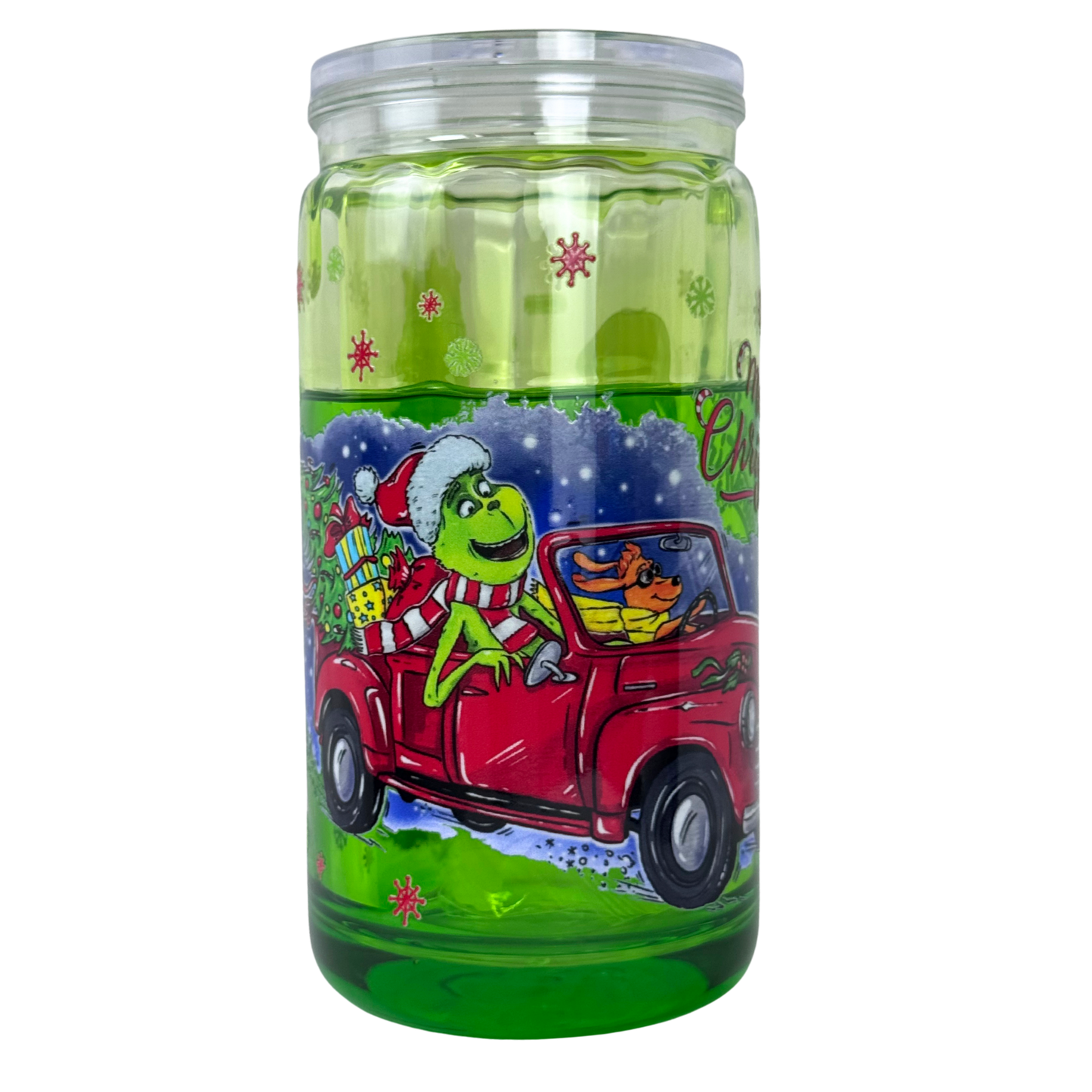 16 oz Double Wall Plastic Tumbler – Reusable & Insulated