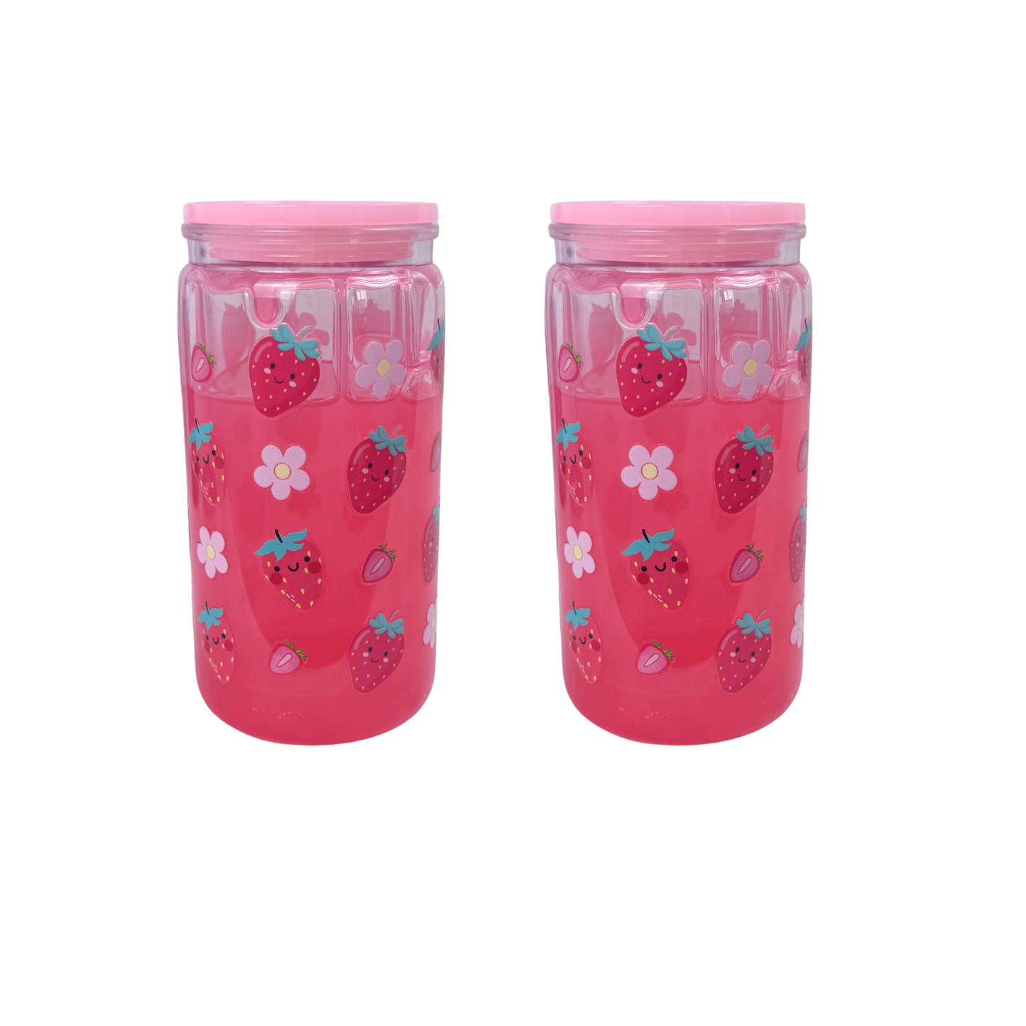 16 oz Double Wall Plastic Tumbler – Reusable & Insulated