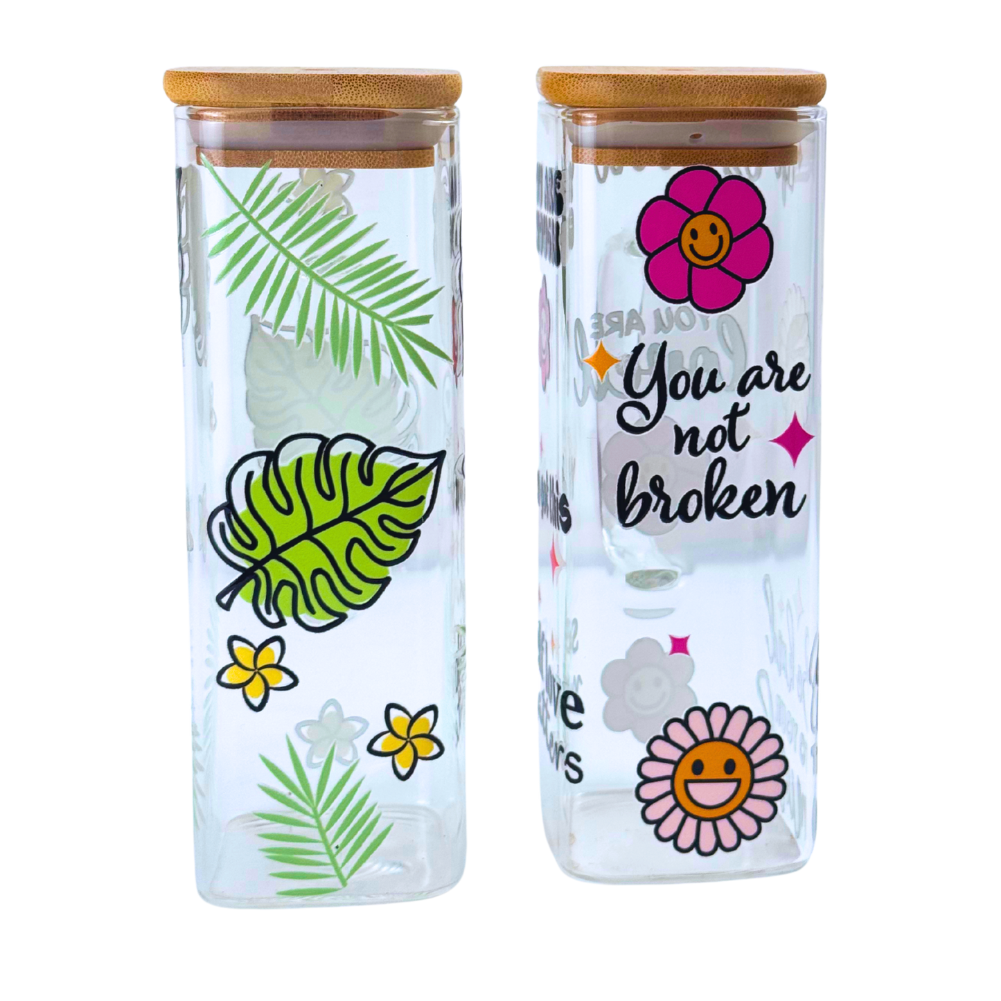 16oz Glass Tumbler 16 oz set 02
