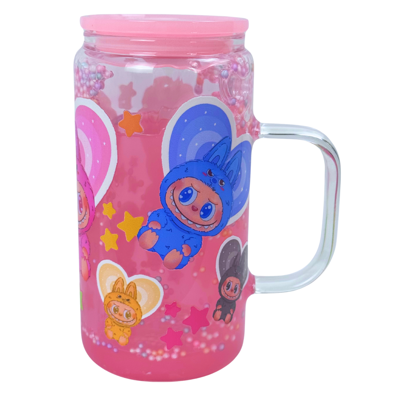 16 oz Double Wall Glass Tumbler – Insulated & Stylish Drinking Cup