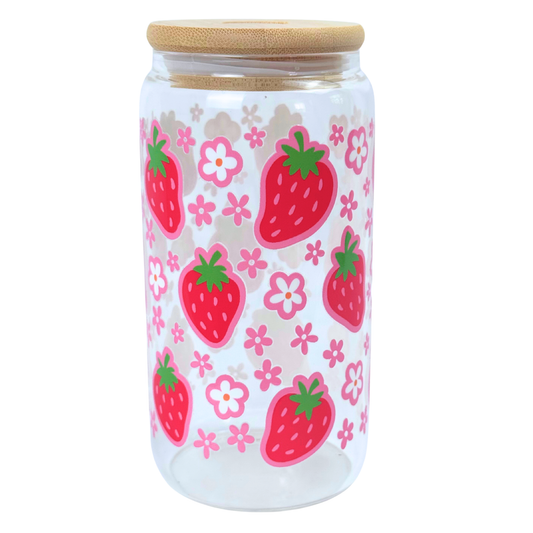16 oz Glass Tumbler – Durable & Stylish Drinking Cup