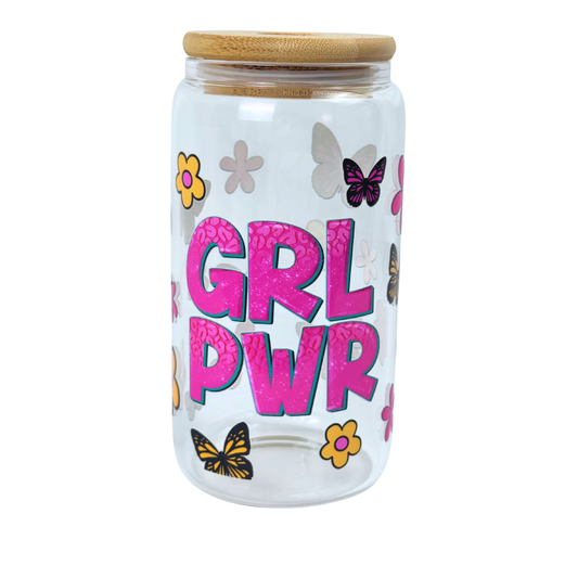 16 oz Glass Tumbler – Durable & Stylish Drinking Cup