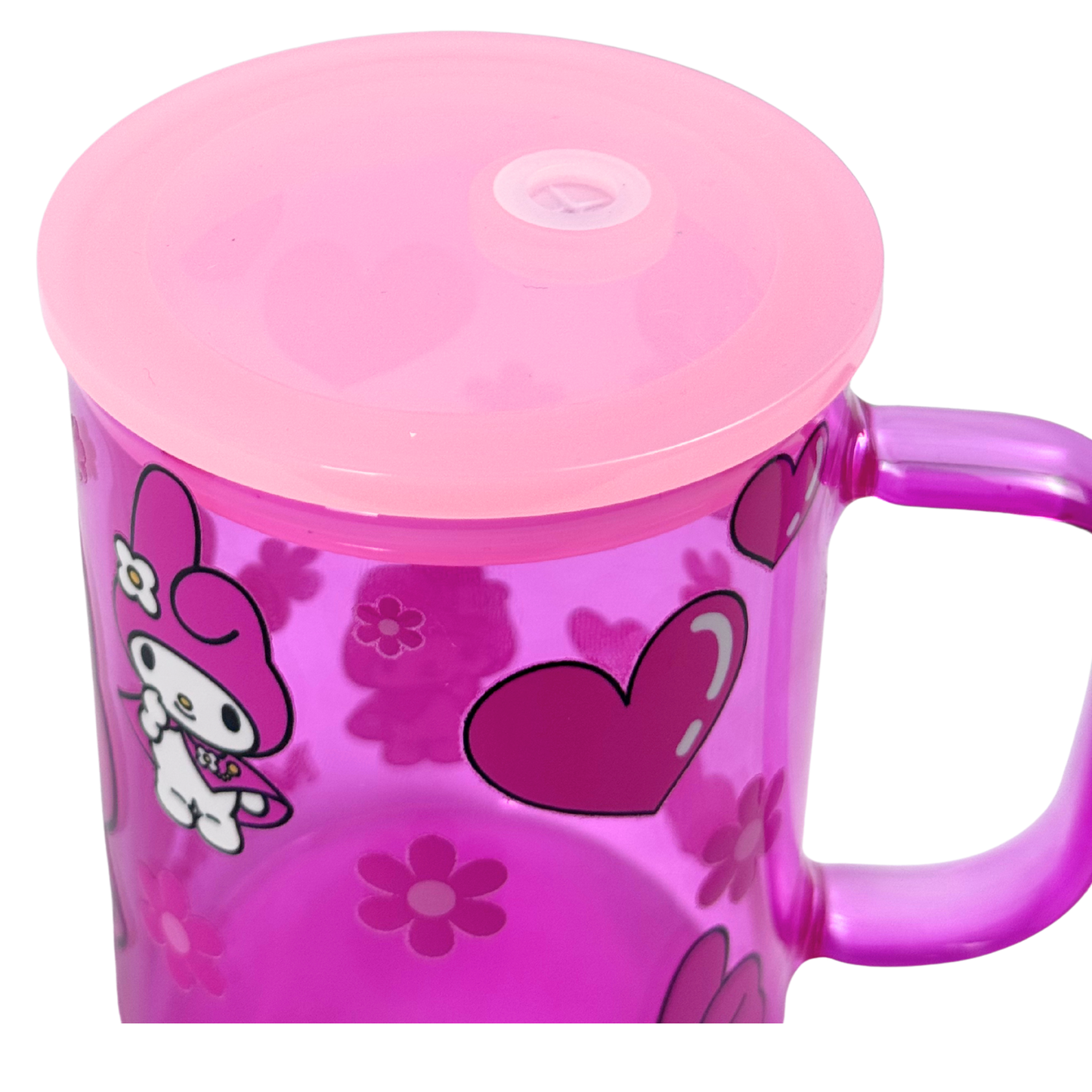 17 oz Glass Mug with Handle – Durable & Stylish Drinking Cup