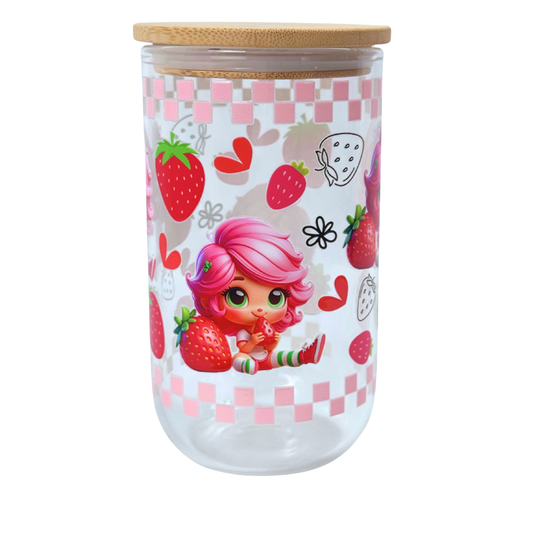 18 oz Glass Tumbler – Durable & Stylish Drinking Cup