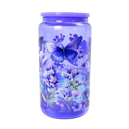 16 oz Glass Tumbler – Durable & Stylish Drinking Cup
