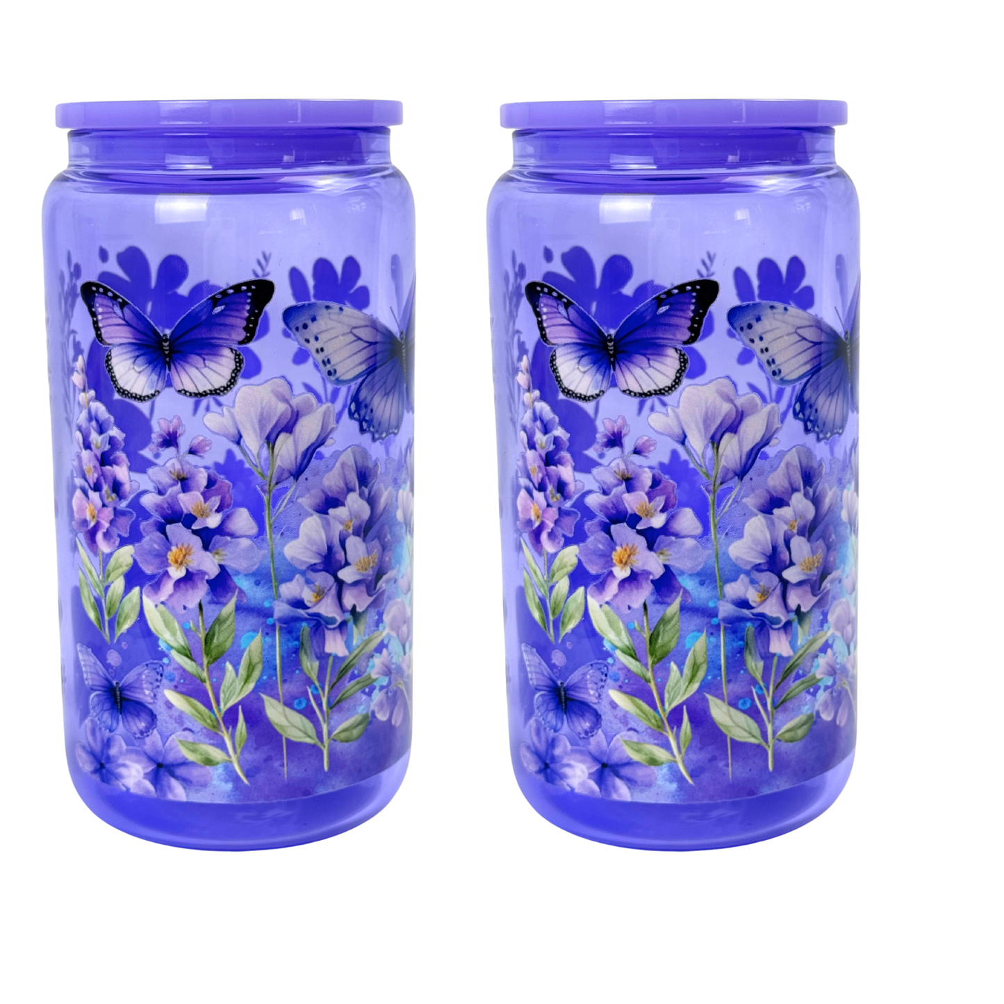 16 oz Glass Tumbler – Durable & Stylish Drinking Cup