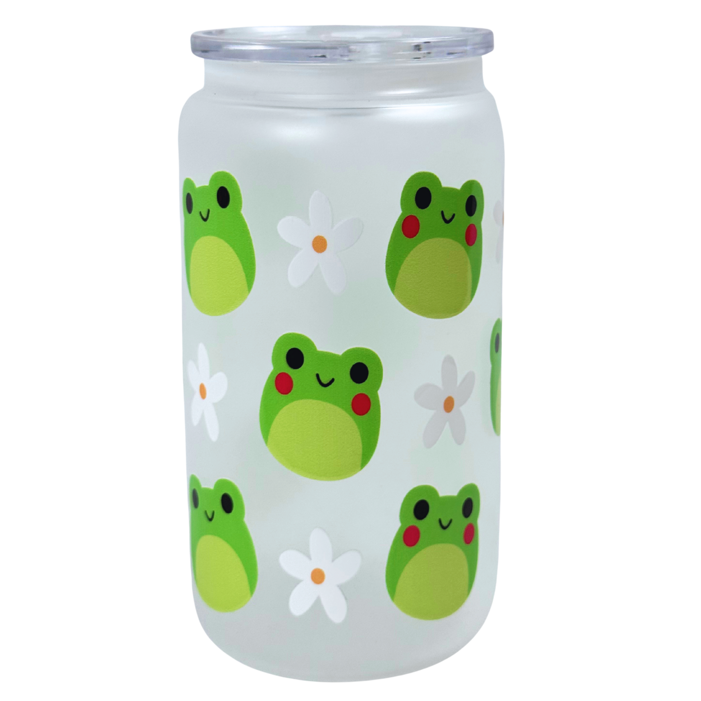 16 oz Glass Tumbler – Durable & Stylish Drinking Cup
