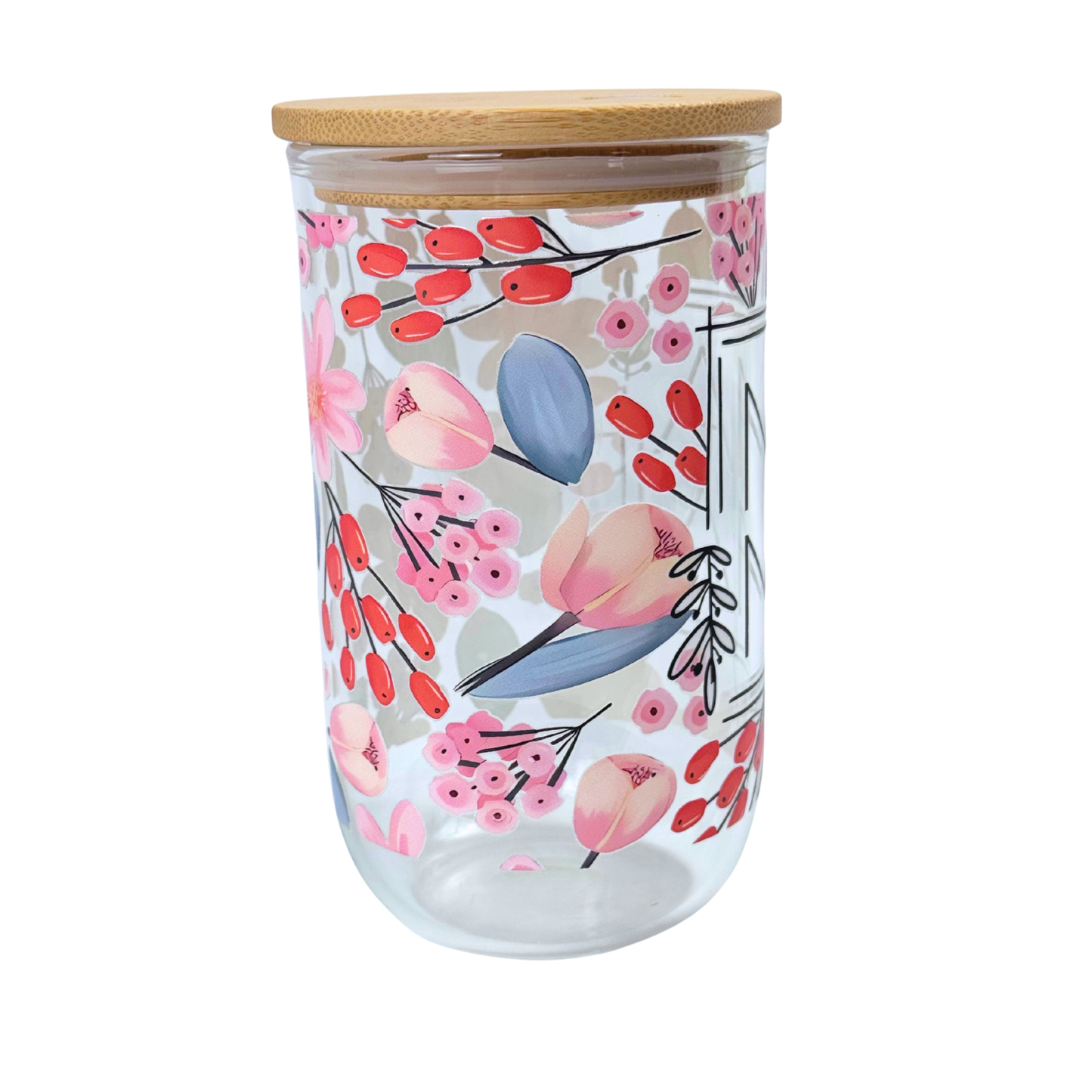 18 oz Glass Tumbler – Durable & Stylish Drinking Cup