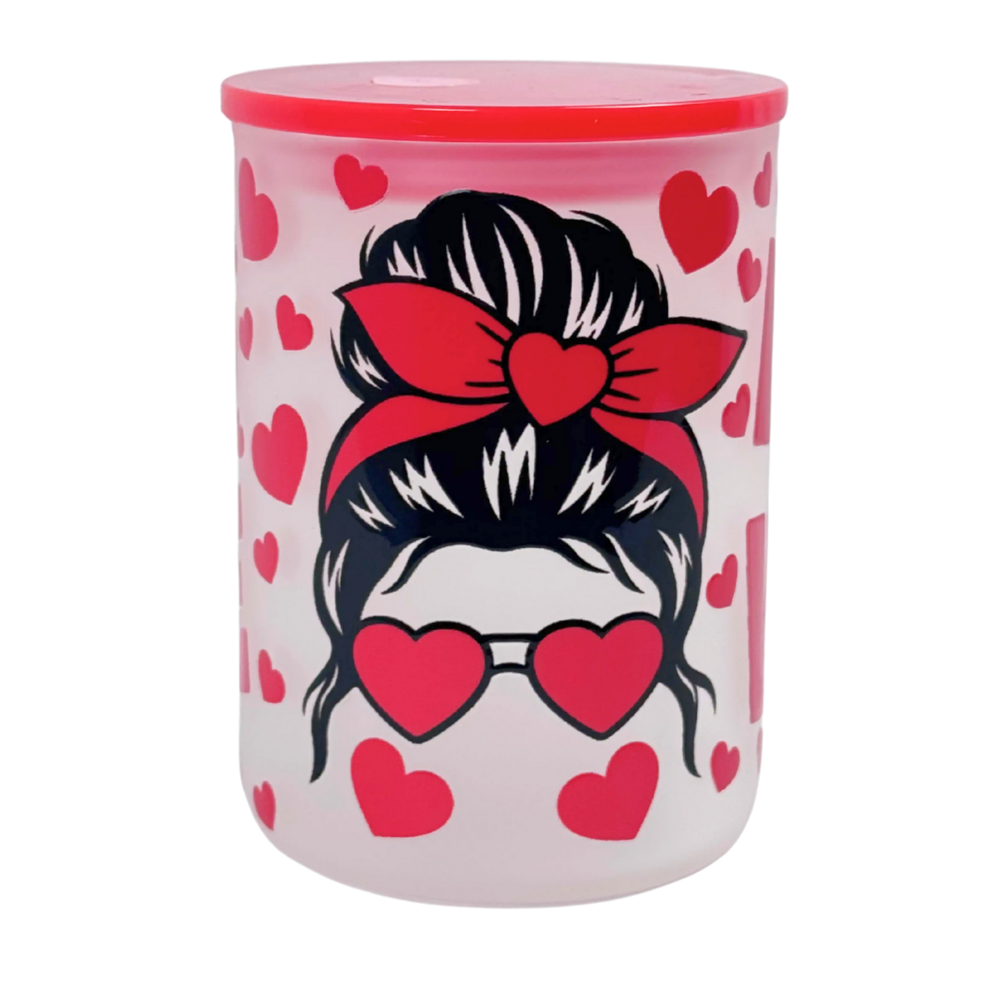 17 oz Glass Mug with Handle – Durable & Stylish Drinking Cup