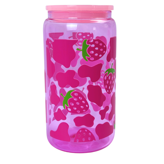 16 oz Glass Tumbler – Durable & Stylish Drinking Cup