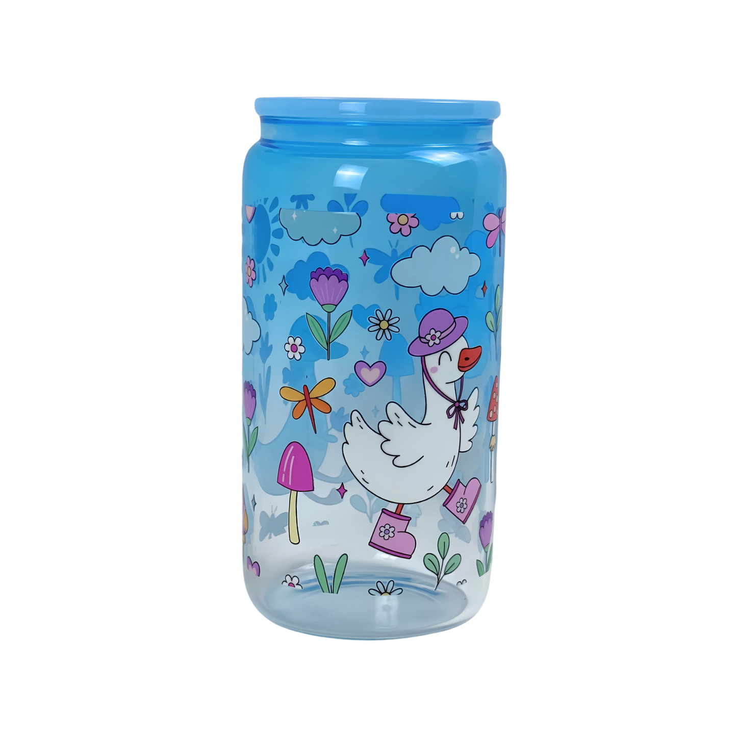 16 oz Glass Tumbler – Durable & Stylish Drinking Cup