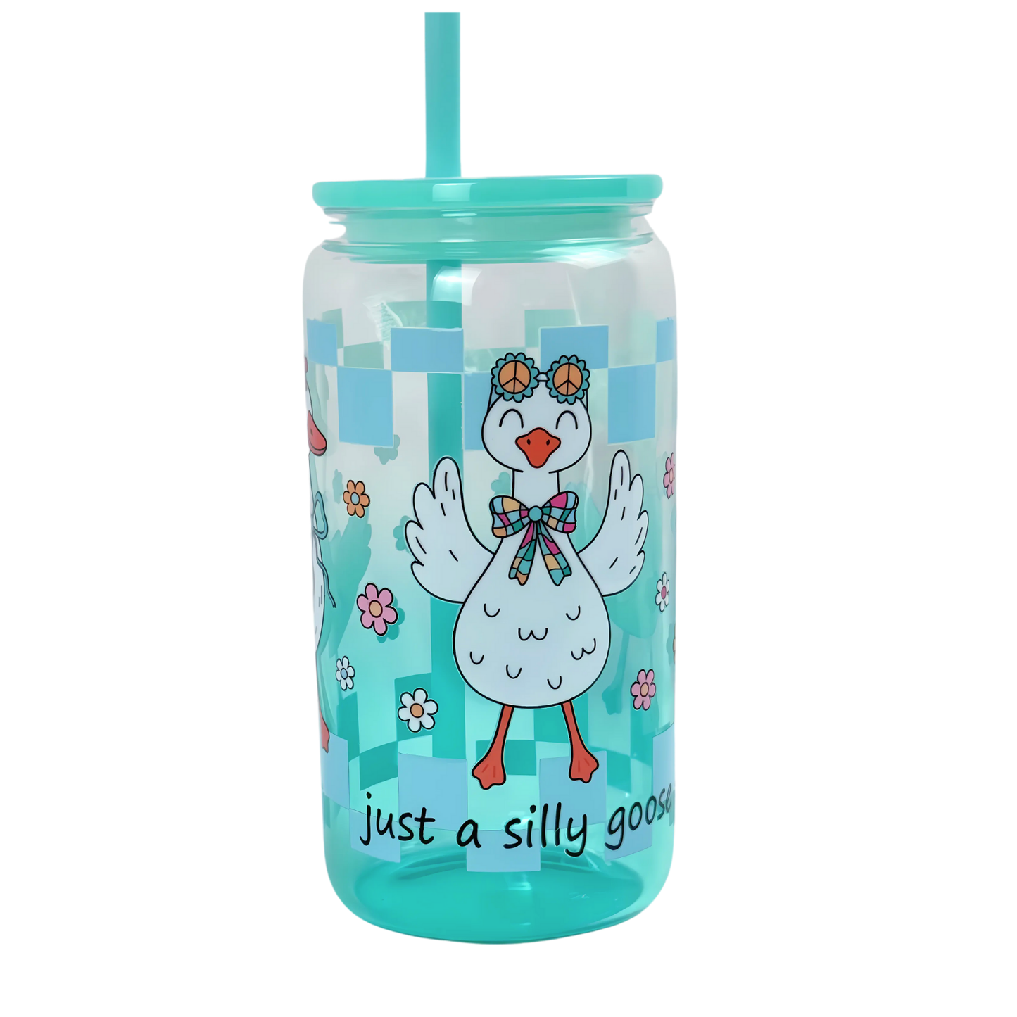 16 oz Glass Tumbler – Durable & Stylish Drinking Cup