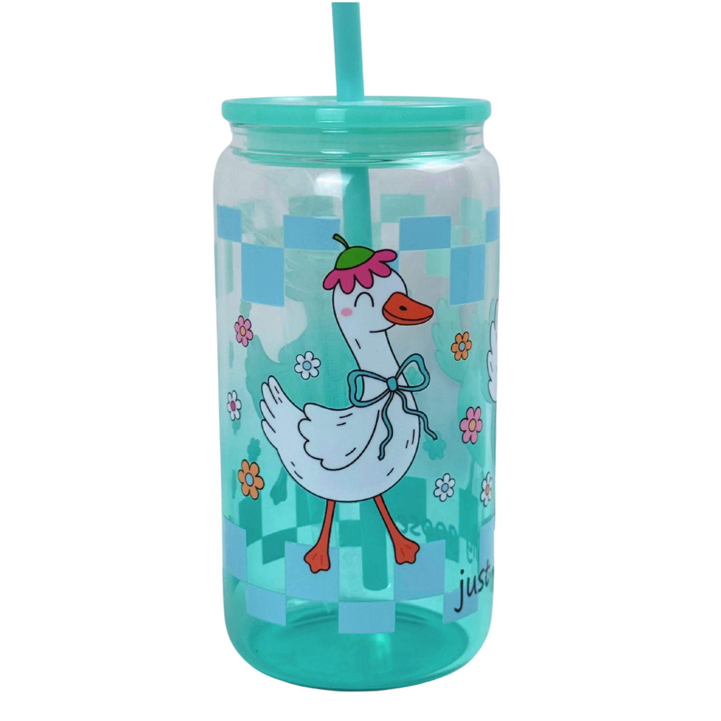 16 oz Glass Tumbler – Durable & Stylish Drinking Cup