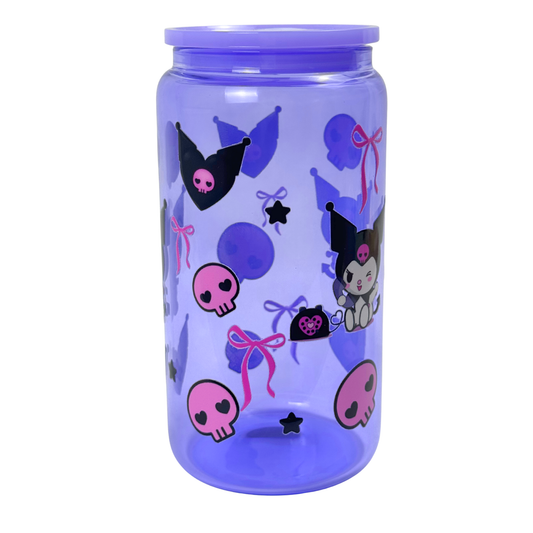 16 oz Glass Tumbler – Durable & Stylish Drinking Cup
