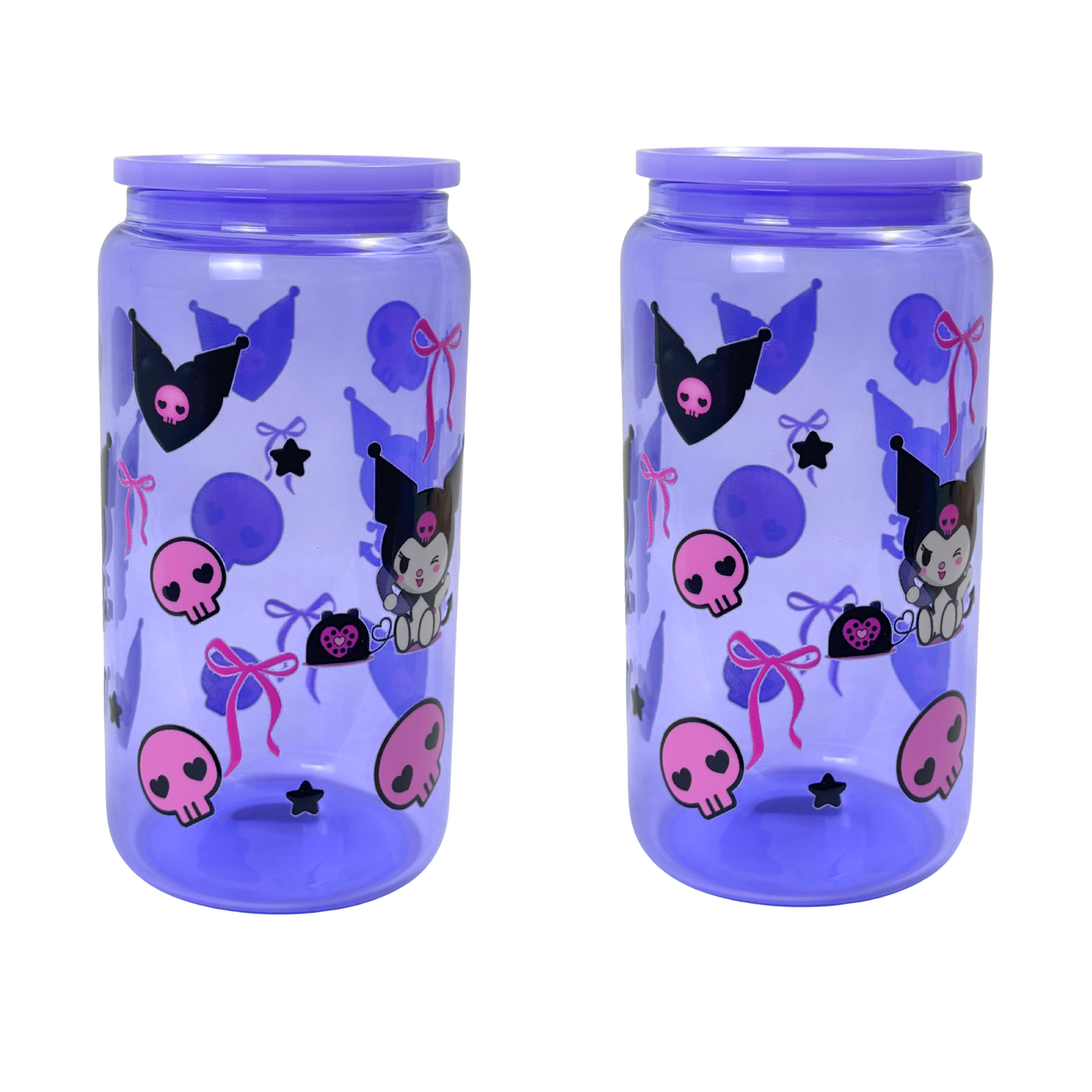16 oz Glass Tumbler – Durable & Stylish Drinking Cup