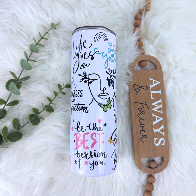 20 oz Skinny Stainless Steel Tumbler