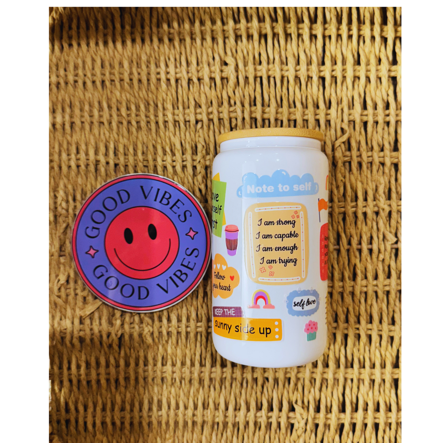 Oops Set: Tumbler & Coaster with Minor Imperfections
