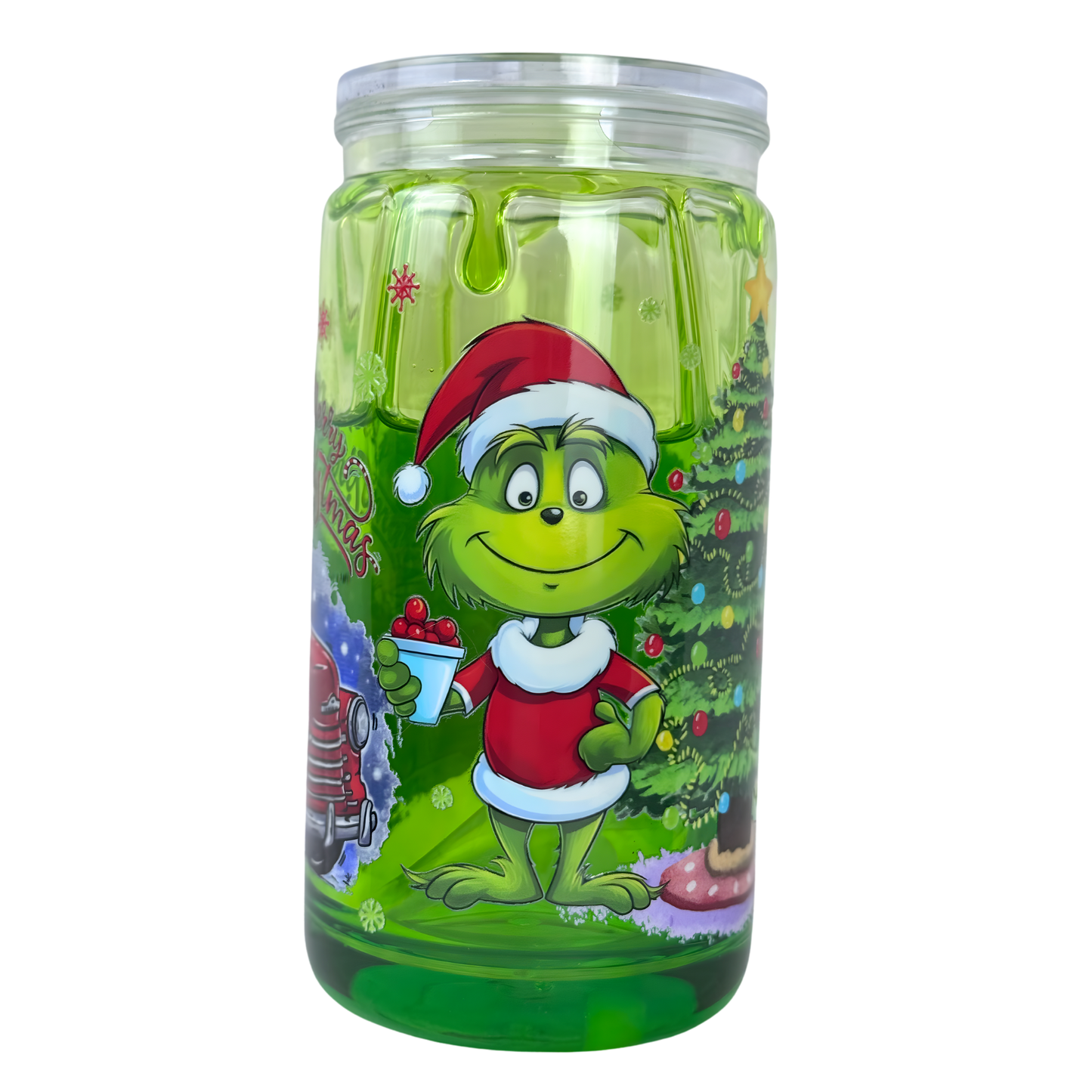 16 oz Double Wall Plastic Tumbler – Reusable & Insulated