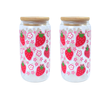 16 oz Glass Tumbler – Durable & Stylish Drinking Cup