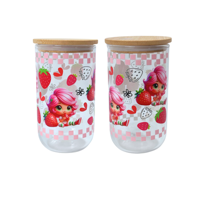 18 oz Glass Tumbler – Durable & Stylish Drinking Cup