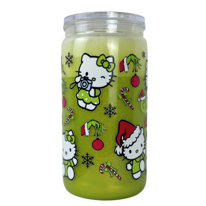 16 oz Double Wall Plastic Tumbler – Reusable & Insulated