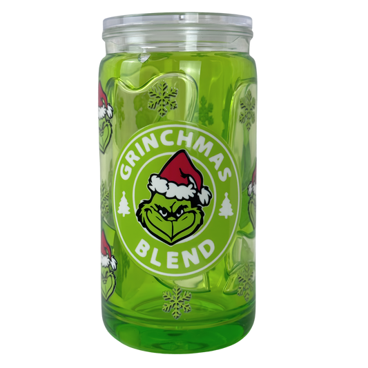 16 oz Double Wall Plastic Tumbler – Reusable & Insulated