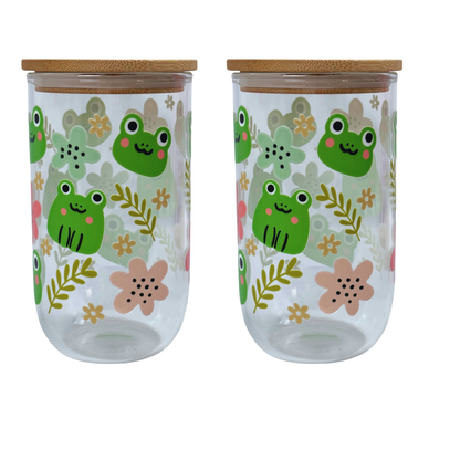 18 oz Glass Tumbler – Durable & Stylish Drinking Cup