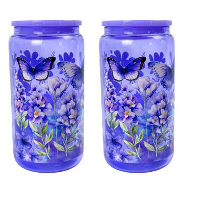 16 oz Glass Tumbler – Durable & Stylish Drinking Cup