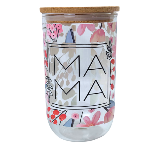 18 oz Glass Tumbler – Durable & Stylish Drinking Cup