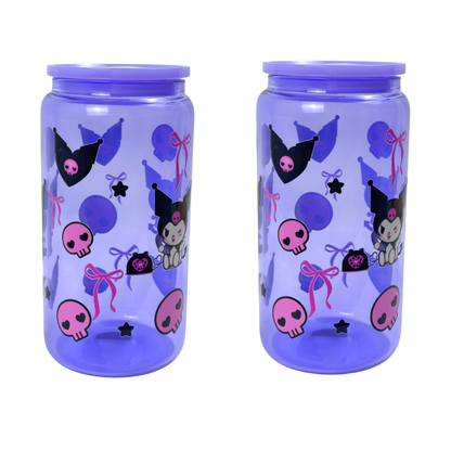 16 oz Glass Tumbler – Durable & Stylish Drinking Cup